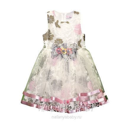 Детское нарядное платье Miss BONNY арт: 0086, 5-9 лет, оптом Турция