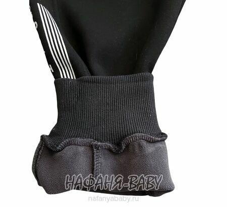 Зимние брюки на флисе XING арт: 010, 5-9 лет, 10-15 лет, цвет черный, оптом Китай (Пекин)