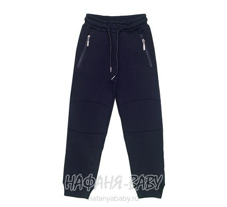Теплые брюки с начесом MISIL, купить в интернет магазине Нафаня. арт: 0615 13-16 цвет темно-синий