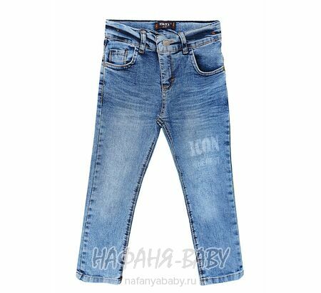 Детские джинсы TATI Jeans для мальчика арт: 1021, 5-9 лет, цвет синий, оптом Турция
