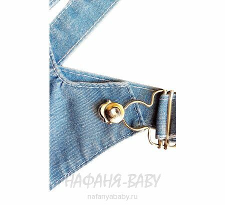 Детский джинсовый комбинезон-шорты арт: 10312 для девочки 2 года,Турция, купить в интернет магазине Нафаня 