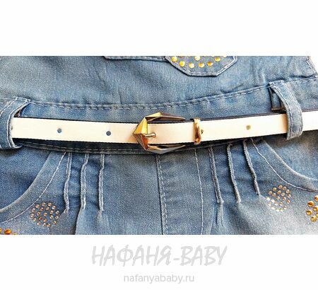 Детский джинсовый комбинезон-шорты арт: 10312 для девочки 2 года,Турция, купить в интернет магазине Нафаня 