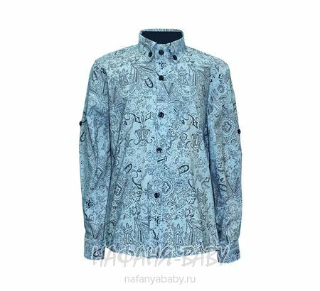 Рубашка с длинным рукавом DADDY BOY арт: 1071-1, 10-15 лет, оптом Турция