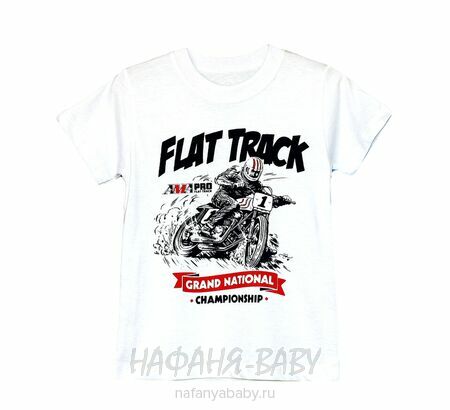 Детский костюм (футболка+шорты) SALLY арт: 1094, 5-9 лет, 1-4 года, цвет белый с голубым, оптом Турция