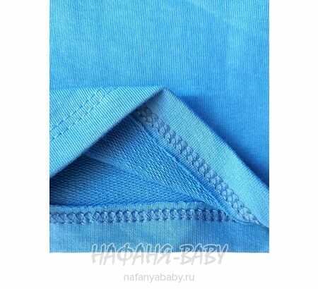 Детский костюм (футболка+шорты) SALLY арт: 1094, 5-9 лет, 1-4 года, цвет белый с голубым, оптом Турция