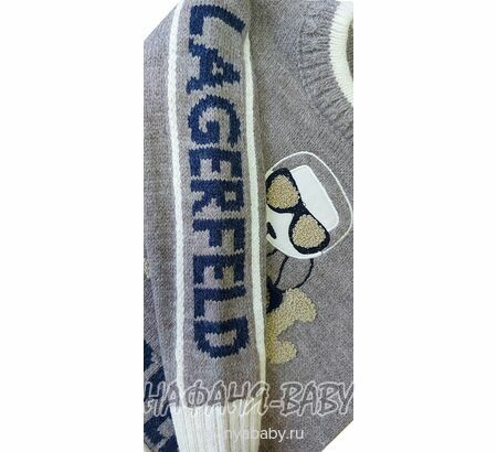Джемпер для мальчика TOTTIS арт: 1105, 1-4 года, цвет бежевый, оптом Турция