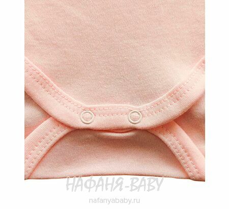 Детские боди FINDIK арт: 11565, 0-12 мес, 1-4 года, цвет персиковый, оптом Турция