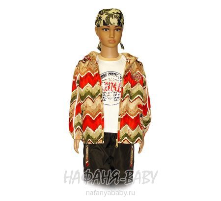 Детский костюм AIMICO, купить в интернет магазине Нафаня. арт: 1509 цвет бежевый с красным