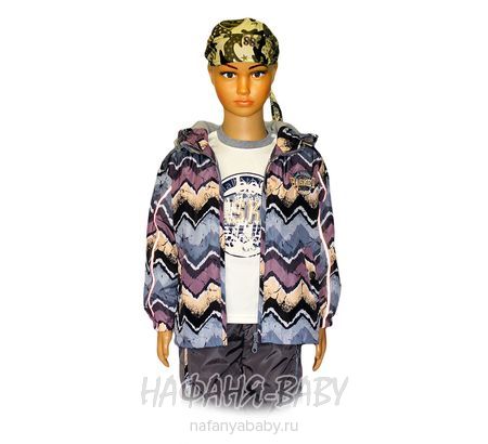 Детский костюм AIMICO, купить в интернет магазине Нафаня. арт: 1509 цвет серый с сиреневым