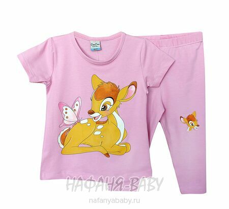 Костюм (футболка + лосины) Con Con арт: 16174 для девочки 2-5 лет, оптом Турция