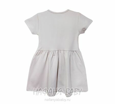 Детское платье Cit Cit арт. 16309, для девочки 3-6 лет, цвет бежевый, оптом Турция