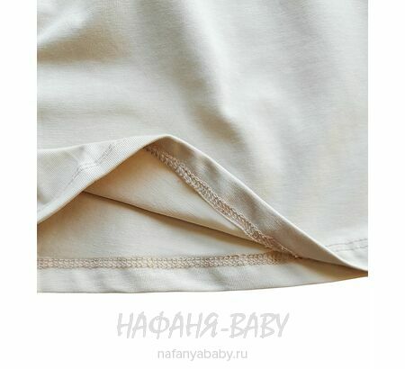 Детское платье Cit Cit арт. 16309, для девочки 3-6 лет, цвет бежевый, оптом Турция