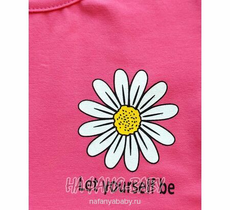 Детское платье Cit Cit арт. 16309, для девочки 3-6 лет, цвет розовый, оптом Турция