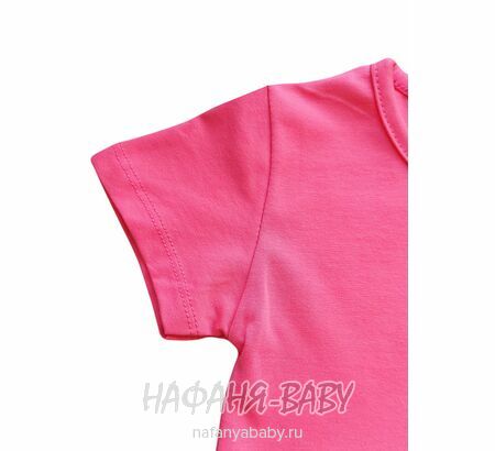 Детское платье Cit Cit арт. 16309, для девочки 3-6 лет, цвет розовый, оптом Турция