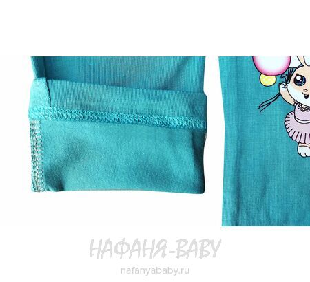 Детские лосины Lily kids арт. 1637, 1-4 года, цвет темный бирюзовый, оптом Турция