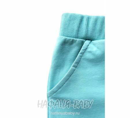 Детские трикотажные брюки BREEZE арт. 18136, 3-8 лет, цвет светлый бирюзовый, оптом Турция