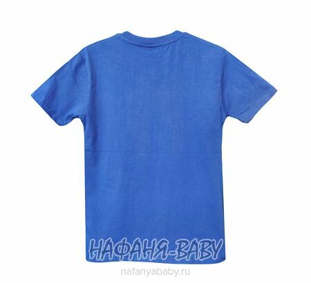 Подростковая футболка Con Con арт: 1830, 5-9 лет, 10-15 лет, цвет сине-серый, оптом Турция