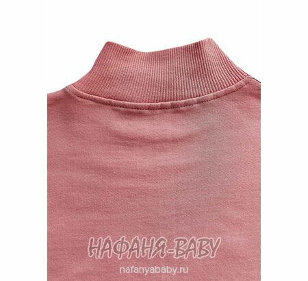 Купить утепленный свитшот для девочки арт.1892, 1-4 года, Con-Con (Турция), цвет чайная роза