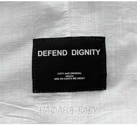 Модная летняя рубашка ANGELOS арт: 1968, 5-9 лет, 10-15 лет, цвет кремовый, оптом Турция