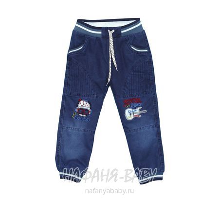 Детские утепленные джинсы Ridea арт: 19700, 5-9 лет, 1-4 года, оптом Турция