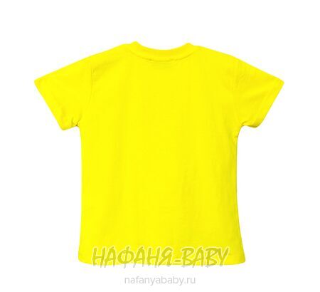 Футболка КОСМОНАВТ МИШКА TK арт: 2000, 1-4 года, 5-9 лет, цвет желтый, оптом Турция