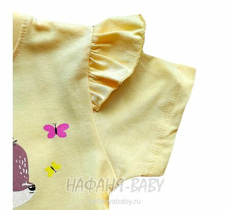 Платье детское TK арт: 2012, 1-4 года, 5-9 лет, цвет желтый, оптом Турция