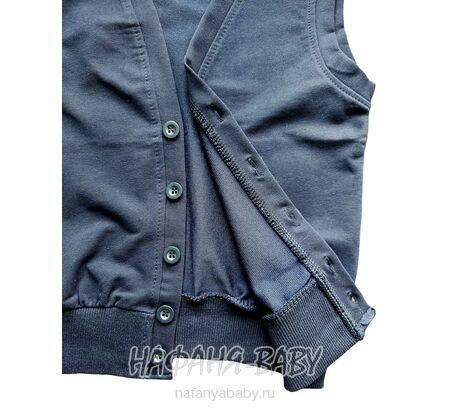 Трикотажный жилет на пуговицах SAHIN, купить в интернет магазине Нафаня. арт: 2020.