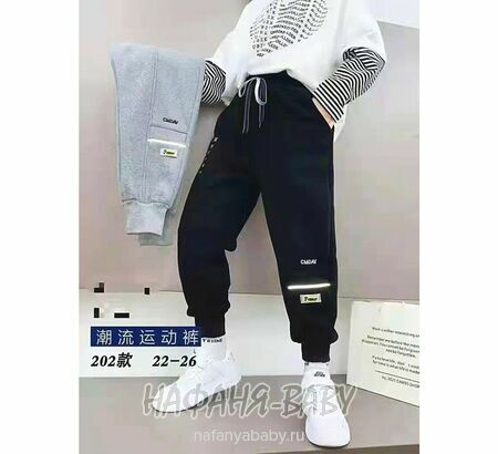 Зимние брюки на флисе XING арт: 202, 5-9 лет, оптом Китай (Пекин)