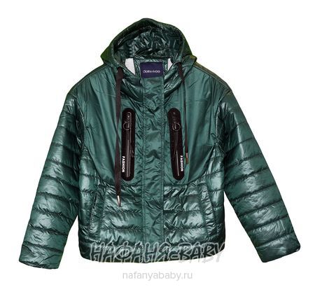 Подростковая демисезонная куртка DELFIN-FREE арт: 2081, 10-15 лет, цвет темный зеленый, оптом Китай (Пекин)