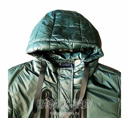 Купить подростковую куртку DELFIN-FREE для девочек, арт: 2081, 10-15 лет | Стильная осенне-весенняя куртка, цвет темно-зеленый