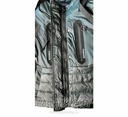 Купить подростковую куртку DELFIN-FREE для девочек, арт: 2081, 10-15 лет | Стильная осенне-весенняя куртка, цвет темно-зеленый