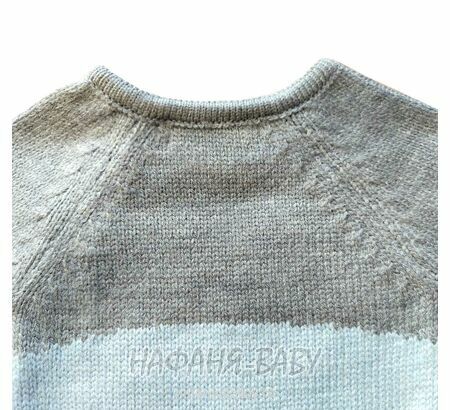 Детский вязаный комбинезон ZENI арт: 2110, 1-4 года, 0-12 мес, цвет серый, оптом Турция