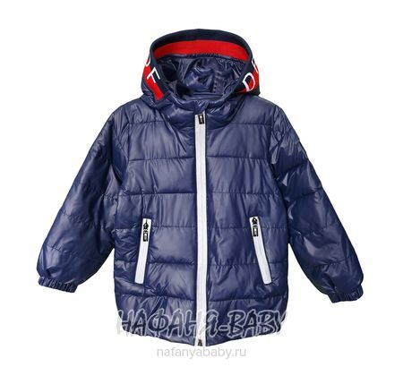 Детская демисезонная куртка DELFIN-FREE арт: 2153, 1-4 года, цвет темно-синий, оптом Китай (Пекин)