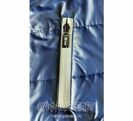 Детская демисезонная куртка DELFIN-FREE арт: 2153, 1-4 года, цвет темно-синий, оптом Китай (Пекин)