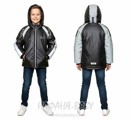 Детская демисезонная куртка DELFIN-FREE, купить в интернет магазине Нафаня. арт: 2158, цвет черный