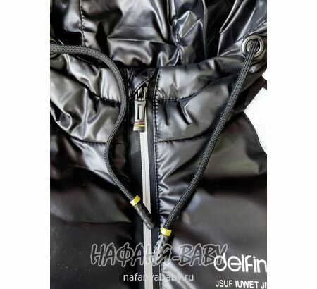 Детская демисезонная куртка DELFIN-FREE, купить в интернет магазине Нафаня. арт: 2158, цвет черный