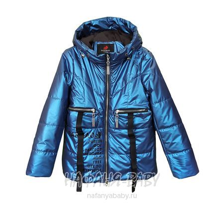 Демисезонная куртка для девочки SANMAO арт: 215, 10-15 лет, 5-9 лет, оптом Китай (Пекин)
