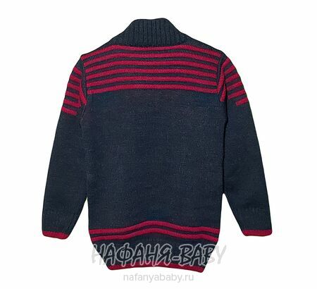 Детский вязаный джемпер ENZELLA, купить в интернет магазине Нафаня. арт: 2160, цвет сине-серый