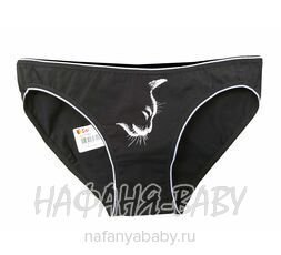 Подростковые трусы DONELLA арт: 5171 RM 14-15. цвет черный, оптом Турция