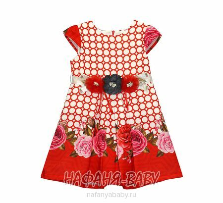 Детское нарядное платье Miss GOLDEN, купить в интернет магазине Нафаня. арт: 218, цвет красный