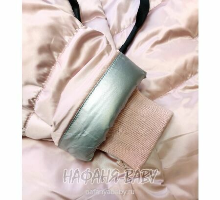 Зимняя удлиненная куртка DELFIN-FREE арт: 2207, 1-4 года, 5-9 лет, цвет розовый, оптом Китай (Пекин)