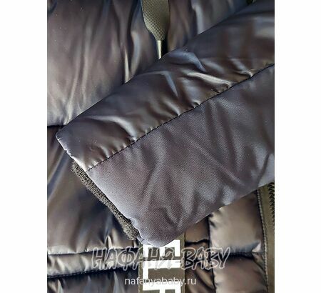 Зимний пуховик DELFIN-FREE арт: 2209, 5-9 лет, 10-15 лет, цвет темно-синий, оптом Китай (Пекин)