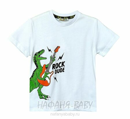 Детская футболка ALG, купить в интернет магазине Нафаня. арт: 222614 цвет белый