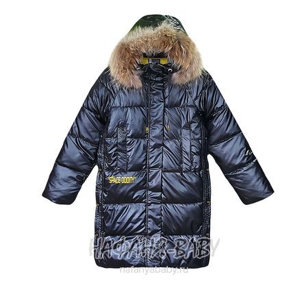 Зимнее пальто на био-пухе YOI LI арт: 225, 10-15 лет, оптом Китай (Пекин)