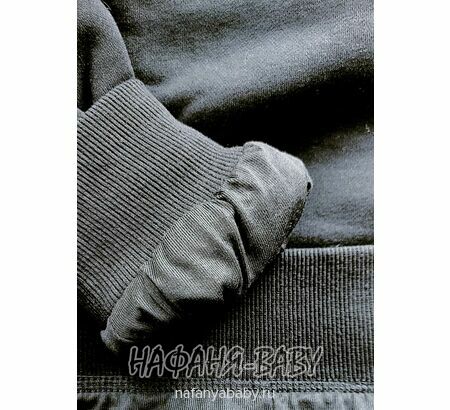 Теплая толстовка с подкладом XYD, купить в интернет магазине Нафаня. арт: 2275, цвет черный