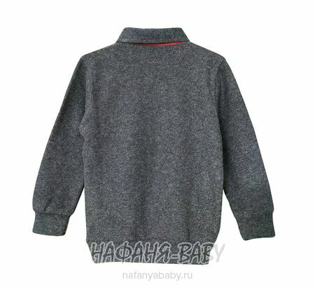 Детская рубашка-поло MODIMA арт: 260, 5-9 лет, цвет темно-серый, оптом Турция