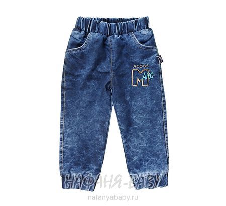 Детские теплые джинсы AKIRA арт: 2618, 1-4 года, оптом Турция