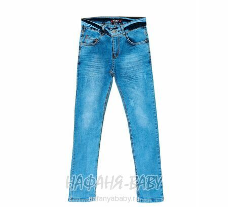 Подростковые джинсы TATI Jeans арт: 2627, 13-17 лет, цвет синий, оптом Турция
