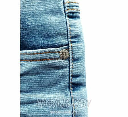Подростковые джинсы TATI Jeans арт: 2627, 13-17 лет, цвет синий, оптом Турция