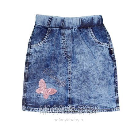 Детская джинсовая юбка AKIRA арт: 2627, 5-9 лет, 1-4 года, оптом Турция